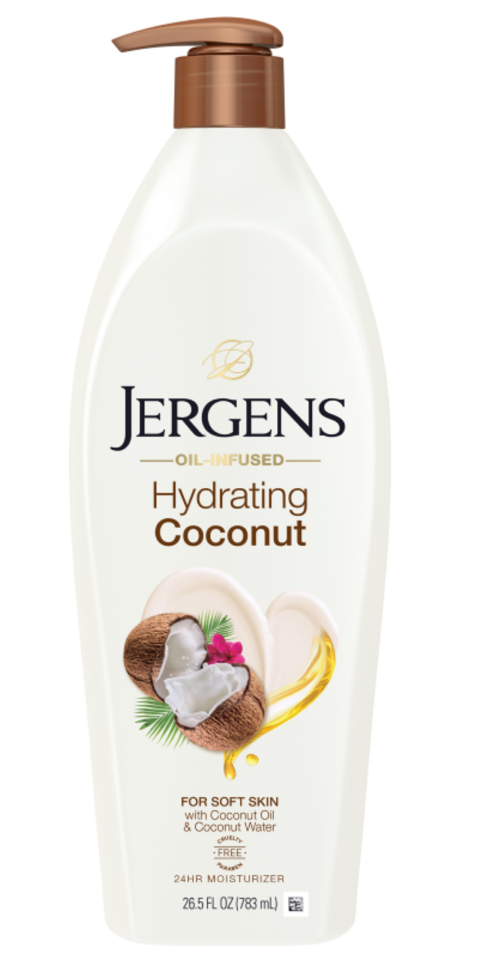 JERGENS BODY LOTION HYDRATING COCONUT 236ML